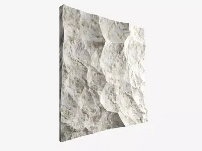 201-RockPanel stone on wall 3D model
