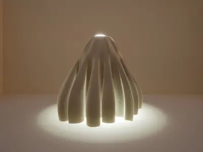Fabric Lamp 3D print model purchase
