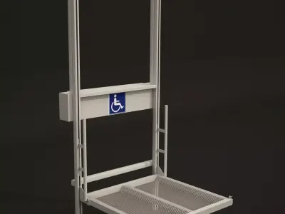 LIFT FOR THE DISABLED 3D model