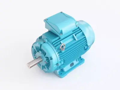 Electric motor 04 3D model