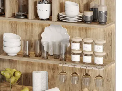 kitchen accessories 065 3D model