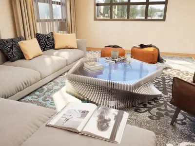 table parametric 1 3D model