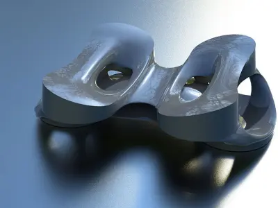 geometric modern art gm7 3D print model