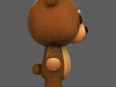 Doll V01 Low-poly 3D model