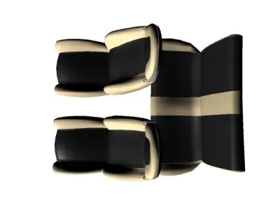 Car Seats AAA 3D model