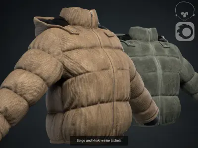 Winter jackets big pack