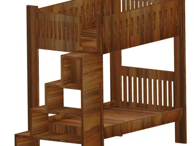 Baby Bunk Bed 3D print model