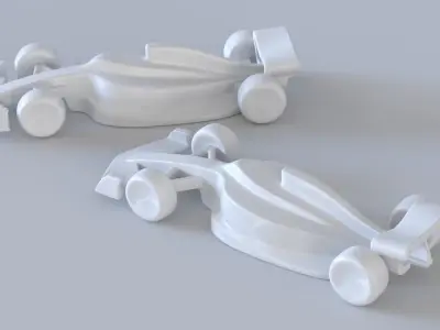 Formula Figurine - printable model 3D print model