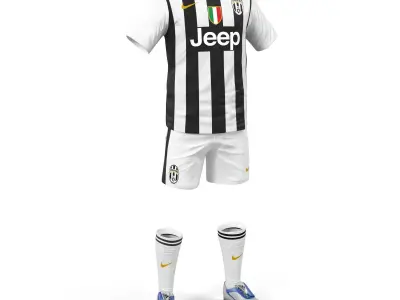 Soccer Clothes Juventus 3D model