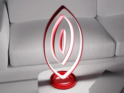 Table Lamp Free 3D model 5
