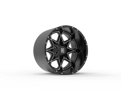 HAVOC OFF-ROAD H115 WHEEL 3D PRINT MODEL 3D print model