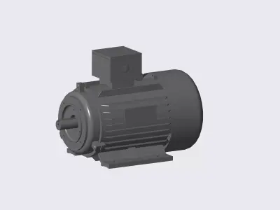 Gear Motor  BISONGEAR P150-125-2084 Free 3D model