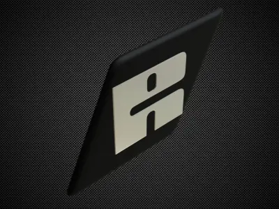 reform logo 3D model