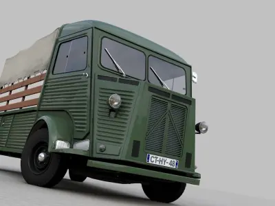 CITROEN HY PICKUP TRUCK 1948 3D model