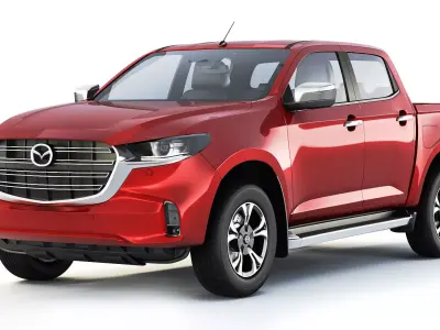 Mazda BT50 2022 3D model