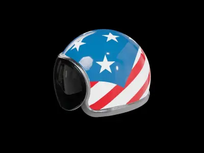 American Helmet  3D model