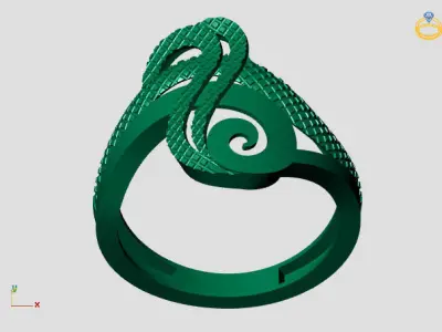 Women Plain Ring STL Models Womens Ring 3dmodels 3D print model 3D print model 48
