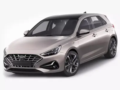 Hyundai i30 2020 3D model