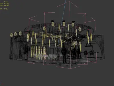 Exhibition - Area - 12X12-3DMAX2011-71 3D model