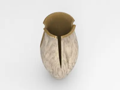 Vudi Vase Low-poly 3D model