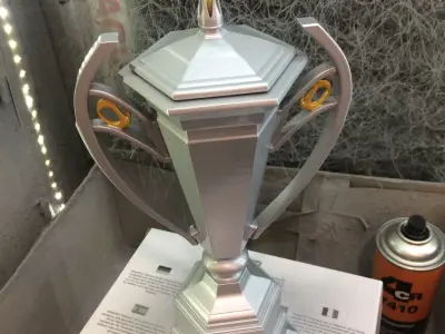 6 Nations trophy for 3d printer-stl Free 3D print model