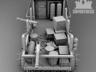 Train survivor 3D print model