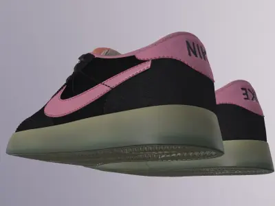 NIKE SB SHOES PBR Low-poly 3D model