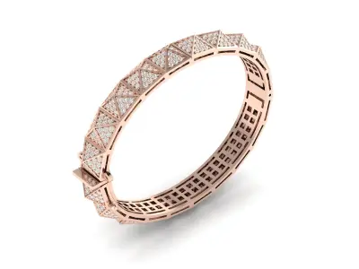 Women Bracelet 3D print model 4
