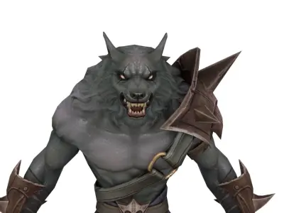 Were Wolf 3D model