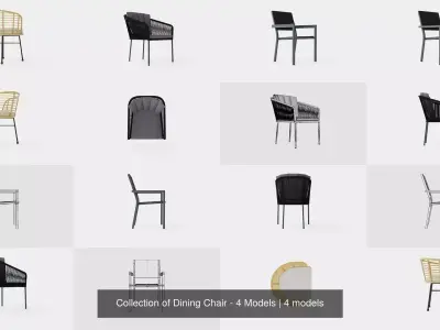 Collection of Dining Chair - 4 Models