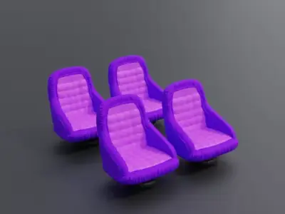 LOWRIDER SEAT 04A-S07 3D print model