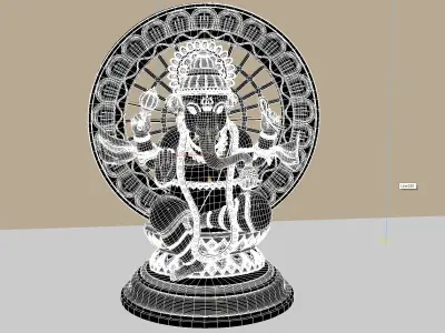 Ganesha statue 3D model