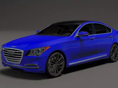 Hyundai Genesis 2015 3D model