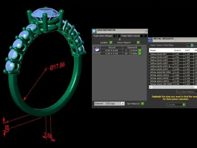 Jewelry Ring  3D print model get