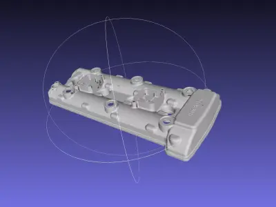 Gen 2 Hayabusa Valve Cam Cover Scan and Reverse Engineered CAD 3D model