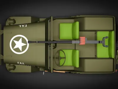 Willys MB 3D model