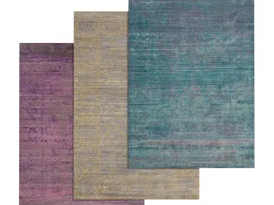 Rug Set 489 3D model