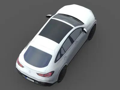 Mercedes Benz AMG GLE 63 Coupe 2021 3D model