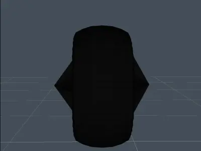 Wheel Low-poly 3D model