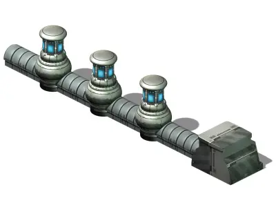 Star Alliance - Roadside Decoration 3D model