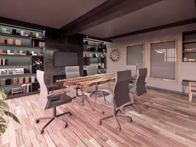 Office Design 3D model