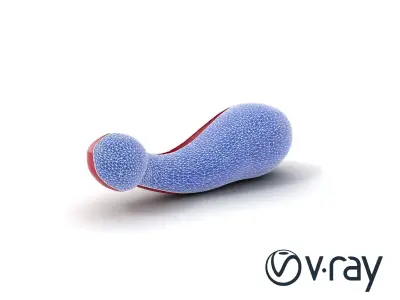 Ergonomic Vacuum Stimulator model pack Low-poly 3D model