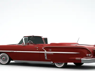 Chevrolet Impala Convertible 1958 3D model
