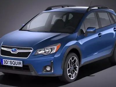 Subaru Crosstrek 2018 3D model