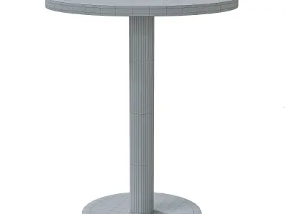 SILK coffee table 3D model