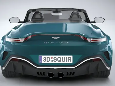 Aston Martin V12  Vantage Roadster 2023 3D model