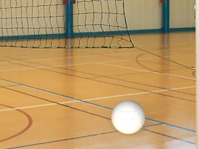 VolleyBall two spheres 3D model