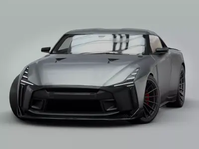 Nissan GT-R50 3D model