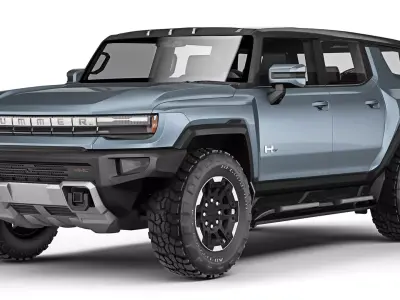 Hummer EV SUV 2024 3D model