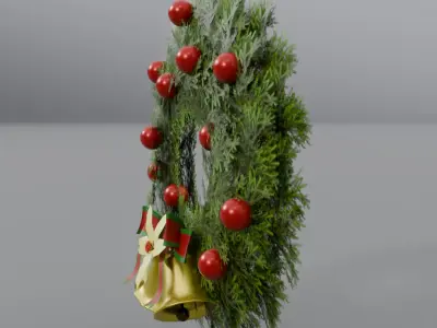 Garland Christmas 3D model